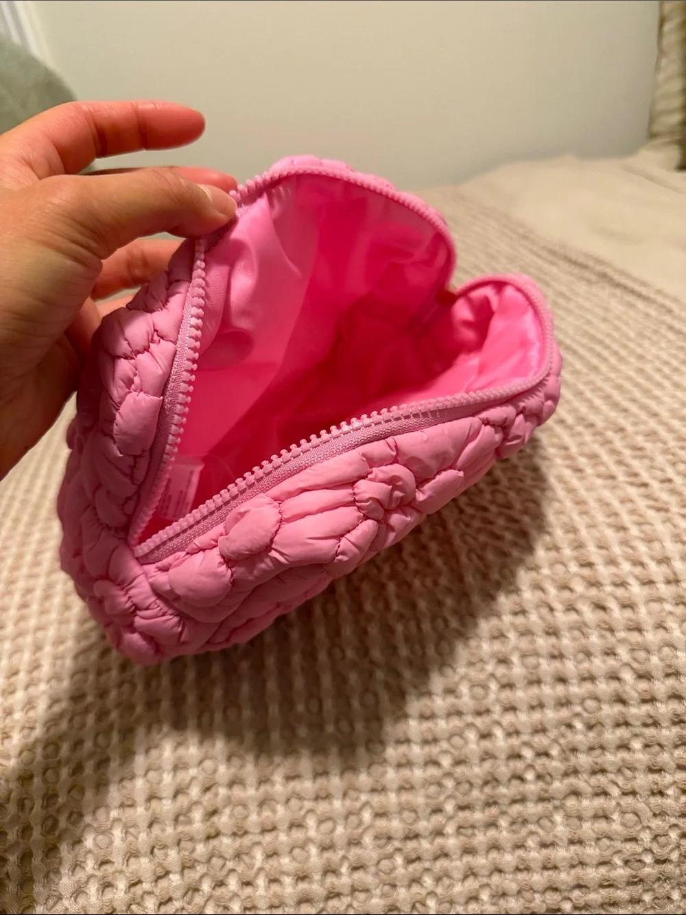 Urban essentials pink quilted
